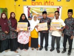 Pemdes Teluk Lecah Salurkan Bantuan BLT DD Tahun Anggaran 2025 Tahap ll Tiga Bulan Kepada 26 KPM