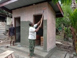 HARI INI, SASARAN 3 PEMBANGUNAN MCK SUDAH MULAI PENGECATAN DINDING DAN PEMBUATAN BAK PENAMPUNGAN AIR