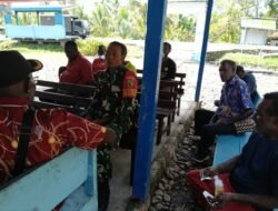 Personel Satgas TMMD Jalin Komunikasi Sosial dengan Warga untuk Pererat Kemanunggalan