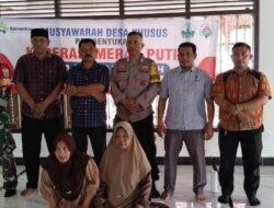 PEMEMBENTUKAN KOPRASI SYARIAH MERAH PUTIH DI.DESA LUENG TEUNGOH