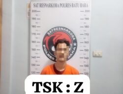 Satres Narkoba Polres Batu Bara Ungkap Kasus Narkotika, 1,02 Gram Sabu Diamankan