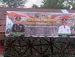 TNI Manunggal Membangun Desa Reguler ke 124 TA 2025 Resmi Dibuka.