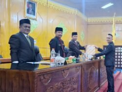 Komisi II DPRK Aceh Tamiang Bacakan Hasil Pembahasan LKPJ Bupati Aceh Tamiang 2024