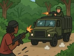 Kawal Truk Logistik Diserang OPM, Dua Personel TNI Dilaporkan Tertembak