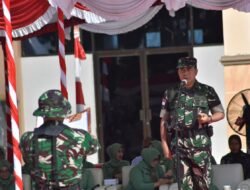 BERAKHIR DENGAN SUKSES, DANDIM 1710/MIMIKA BERSAMA PANGDAM XVII/CENDERAWASIH MENUTUP KEGIATAN TMMD REG KE-124