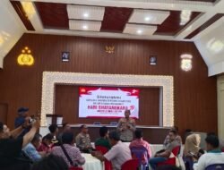 Kapolres Bireuen Silahturahmi bersama Insan Pers dalam rangka menyambut hari Bayangkara Ke 79.