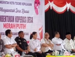 Pemerintah Kota Tidore Kepulauan Melaksanakan Musyawarah Desa Khusus, pembentukan Koperasi Merah Putih
