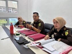 Kajari Bireuen Terima Tersangka BB Tahap II Perkara Narkotika Dari Polda Aceh