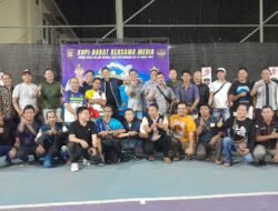 Polri Vs Wartawan Gelar Lomba Gaplek di Hari Bhayangkara ke-79