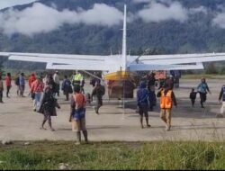 Braking News : OPM Serang Bandara Aminggaru Ilaga, Penumpang Panik dan Berhamburan