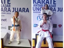 Anak Serka Witarto Raih Prestasi Gemilang di Kejuaraan Karate Jawa Barat