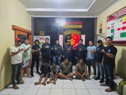 Empat Kompoltan Pencuri Minyak Diringkus Tim “Landak” Satreskrim Polres Musi Rawas
