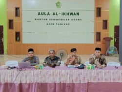 Kemenag Aceh Tamiang Gelar FGD Deteksi Dini Konflik Sosial Berdimensi Keagamaan