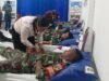 Wujud Solidaritas Kemanusiaan, BNNK Mimika Kumpulkan 30 Kantong Darah