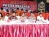 Press Release Kasus Peredaran dan Pemusnahan Barang Bukti Sabu, Dan Kekerasan Seksual dan Perlindungan Terhadap Anak