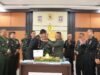Hari Bhayangkara Ke-79, Polres Musi Rawas Terima Nasi Tumpeng Dari Kodim 0406 Lubuklinggau