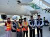 Wabup Aceh Tamiang Sambut Kedatangan Jamaah Haji Kloter BTJ 07 Aceh