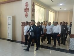 Zulmahdi Sambut Mentri Bidang Hukum, HAM, Imigrasi, dan Pemasyarakatan Indonesia di Aceh