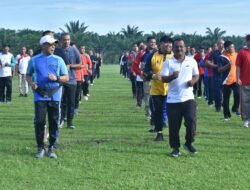 Wabup, Sekda dan ASN Ikut Senam Sehat Massal Di Stadion Aceh Tamiang
