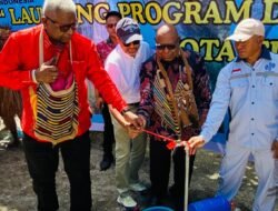 Pemda Mimika dan PT Freeport Indonesia Resmi Distribusikan Air Bersih untuk Warga Kota Timika