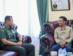 Ketua KIP Aceh Tamiang Silaturahmi Ke Kodim 0117/Atam