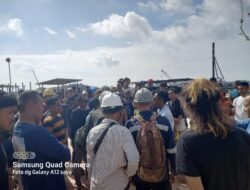 Akibat PT. Jianan Tidak Bayar Gaji  Subcon, Sejumlah Karyawan Mogok Kerja