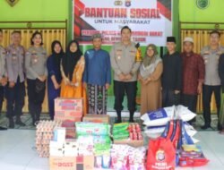 Wujud Syukur Polres Kotawaringin Barat, Gelar Pemberian Bantuan Ke Panti Asuhan Al – Aufa