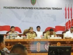 Gubernur Kalimantan Tengah Pimpin Rakor, Percepatan Cetak Sawah dan Optinalisasi Lahan Tahun 2025