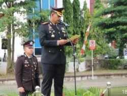 Kapolres Musi Rawas Pimpin Langsung Upacara Hari Bhayangkara Ke-79 Tahun 2025