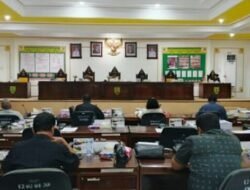 DPRD Bartim Bahas Raperda Tentang RPJMD Tahun 2025-2029, Dan Tanggapan Kepala Daerah