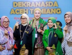 Kain Tenun Songket Lindung Bulan Aceh Tamiang Jadi Primadona di Dekranas Balikpapan
