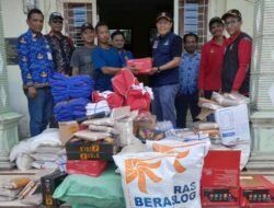Bantuan Masa Panik Korban Bencana Angin Puting Beliung Di Aceh Tamiang Diserahkan