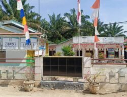 Minimnya Informasi Penggunaan Dana Desa Tanah Raja,Papan Informasi Tak Tampak Terpasang  Sergai.