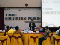 Kantor Pelayanan Pajak (KPP) Pratama Timika Menggelar Kegiatan Forum Konsultasi Publik (FKP) yang Berlangsung di Aula Enakota