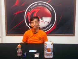 Tak Hanya Positif Narkotika,Pria Ini Sembunyikan Satu Lusin Paket Sabu Berujung Diamankan Polres Kobar