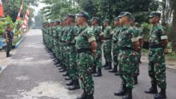 Gairah Kembangkan Wawasan, 90 Siswa Dikmaba Rindam I/BB Berkunjung ke Yonif 122/TS.