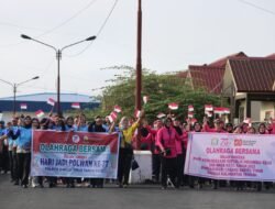 Polres Bartim Dakam Rangka Meriahkan HUT RI ke-80 Adakan Giat Lomba Kebersamaan