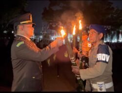 Kajari Bireuen, Irup Upacara Taptu Menyambut HUT Kemerdekaan Ke 80 RI