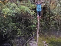 Wargal Distrik Hoya Keluhkan Kondisi Jembatan Gantung JEMENTI – JAWA.