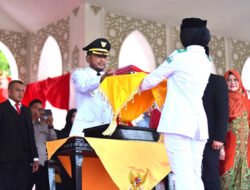 Wakil Bupati Bireuen Jadi Inspektur Upacara Penurunan Bendera HUT RI ke-80