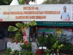 Stand Dinas Pertanian Aceh Tamiang, Tersedia Beragam Buah dan Tanaman  Unggul
