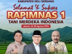 DPD Tani Merdeka Indonesi Kabupaten Deli Serdang Dukung Rapimnas I Siap Wujudkan Swasembada Pangan.