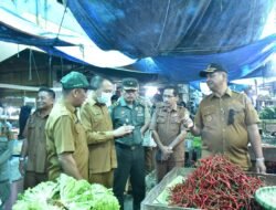 Bupati Aceh Tamiang Sidak Pasar : Pastikan Stabilitas Harga Kebutuhan