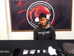 Polres Kotawaringin Barat, Bekuk Buruh Harian Lepas Pengedar Narkotika
