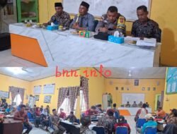 Pemdes Teluk Lecah Gelar Rapat Rencana Kerja Pemerintah Desa RKPDES Tahun Anggaran 2026