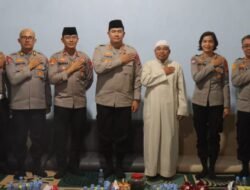 Kapolres Silaturahmi Ke Tokoh Agama di Kotawaringin Barat, Ajak Jaga Kondusifitas Kamtibmas