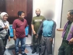 Seorang Pria ODGJ Asal Simpang Jernih Diamankan Warga Ke Satpol PP Aceh Tamiang