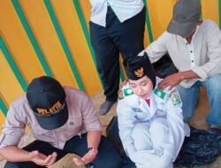 Seorang Anggota Paskibra HUT RI Ke 80 di Aceh Tamiang Nyaris Jatuh