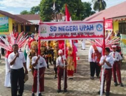 Meriahkan HUT RI ke 80, SDN Upah Gelar Karnaval