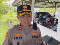 Sembilan Ton BBM Ilegal yang Diamankan Tiba di Polres Mimika Malam Ini.
